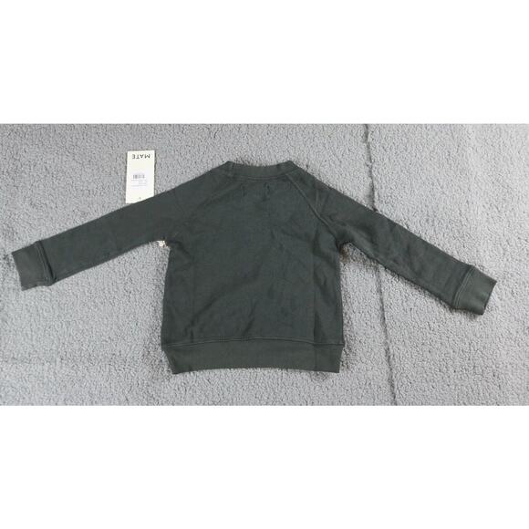 New Mate The Label Kids Lot of 3 Black Charcoal 12/18 Sweatshirt T Shirt Organic - Picture 5 of 6